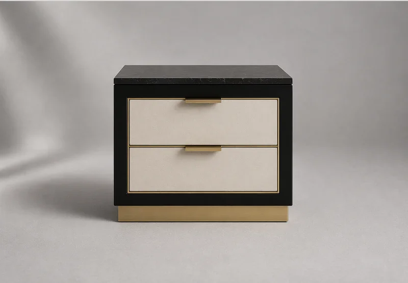 Beaumont Nightstand in Noir