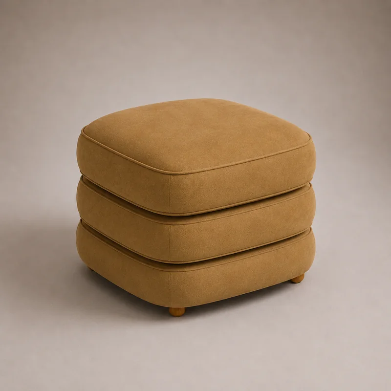 Bellamy Ottoman in Chamomile