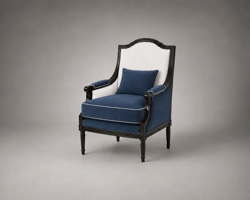 Juniper Armchair in Neptune